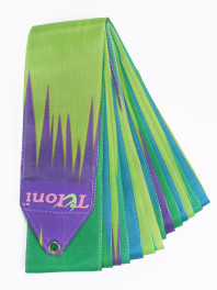 Стрічка Tuloni ZG1303 (YxPPxGxLIBU) Yellow-Purple-Green-LtBlue