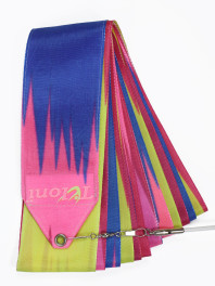 Стрічка Tuloni ZG1306 (RSxYxPxBU) Raspberry-Yellow-Pink-Blue