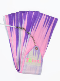 Стрічка Tuloni ZG1309 (LDxLtPxWxPP) Lavander-LtPink-White-Purple